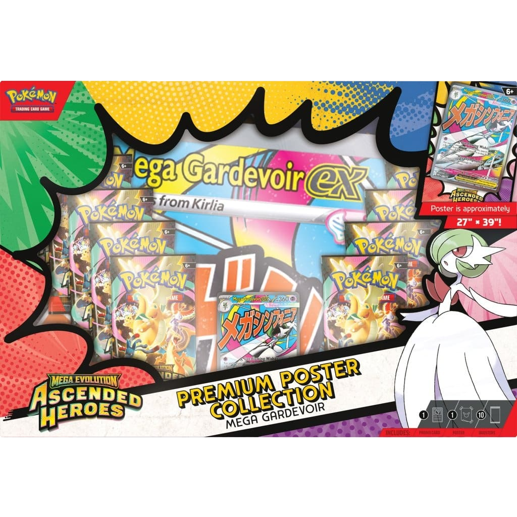 Pokemon TCG Ascended Heroes Premium Poster Collection English | QollectorAU
