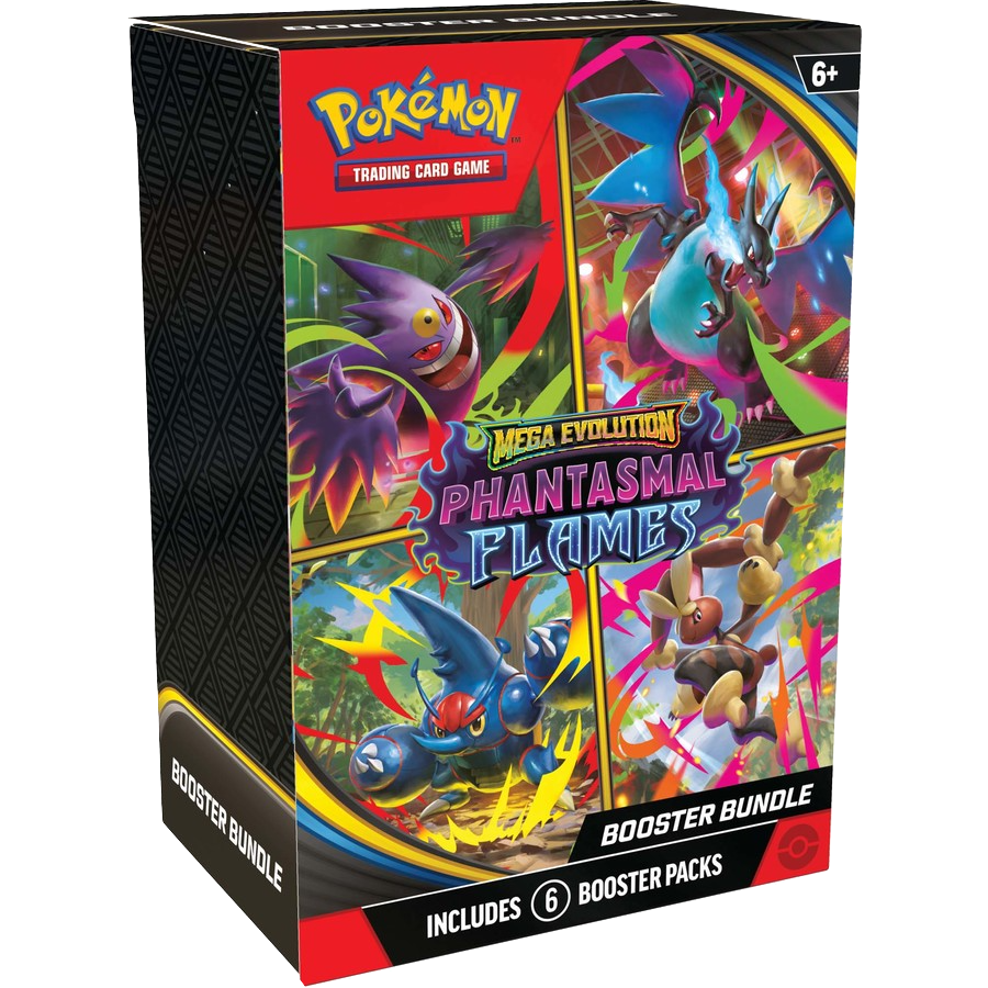 Pokemon TCG Mega Evolution Phantasmal Flames Booster Bundle English | QollectorAU