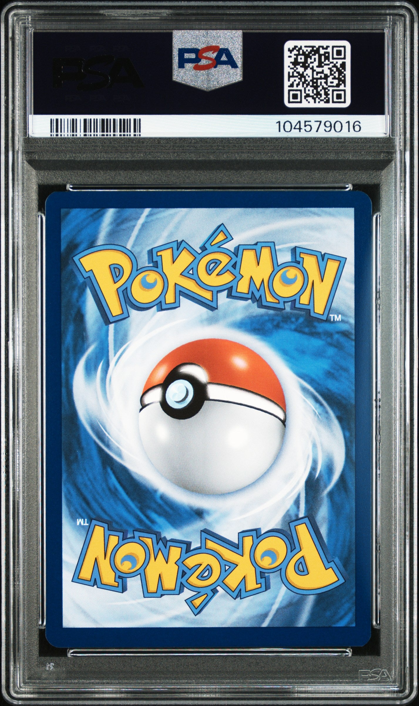 Pikachu Grey Felt Hat PSA 9 Back - Sv Black Star Promo