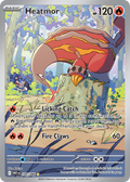 Heatmor 104/086 WHT - Illustration Rare - White Flare - Near Mint Pokemon Card