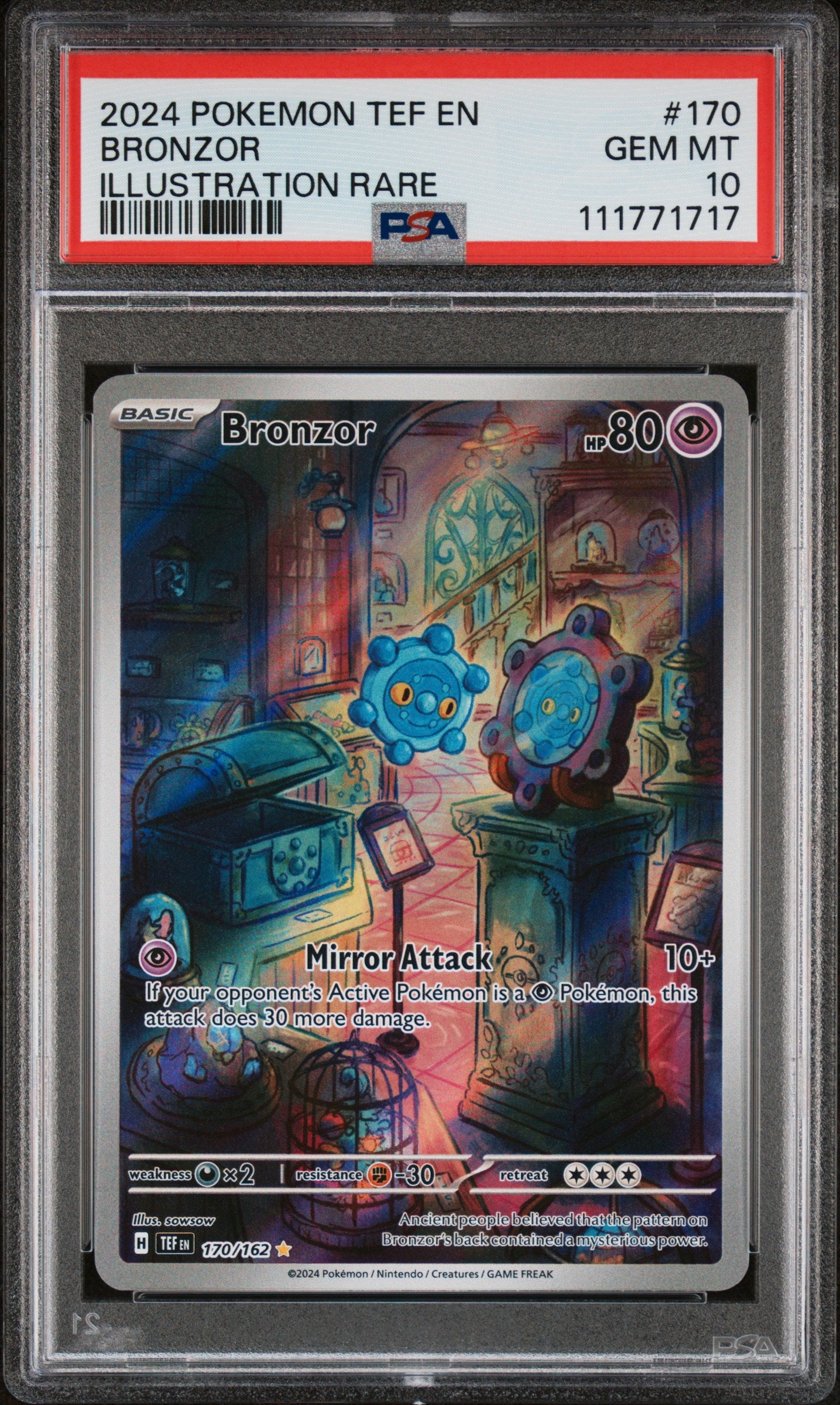 Bronzor PSA 10 Front - Temporal Forces
