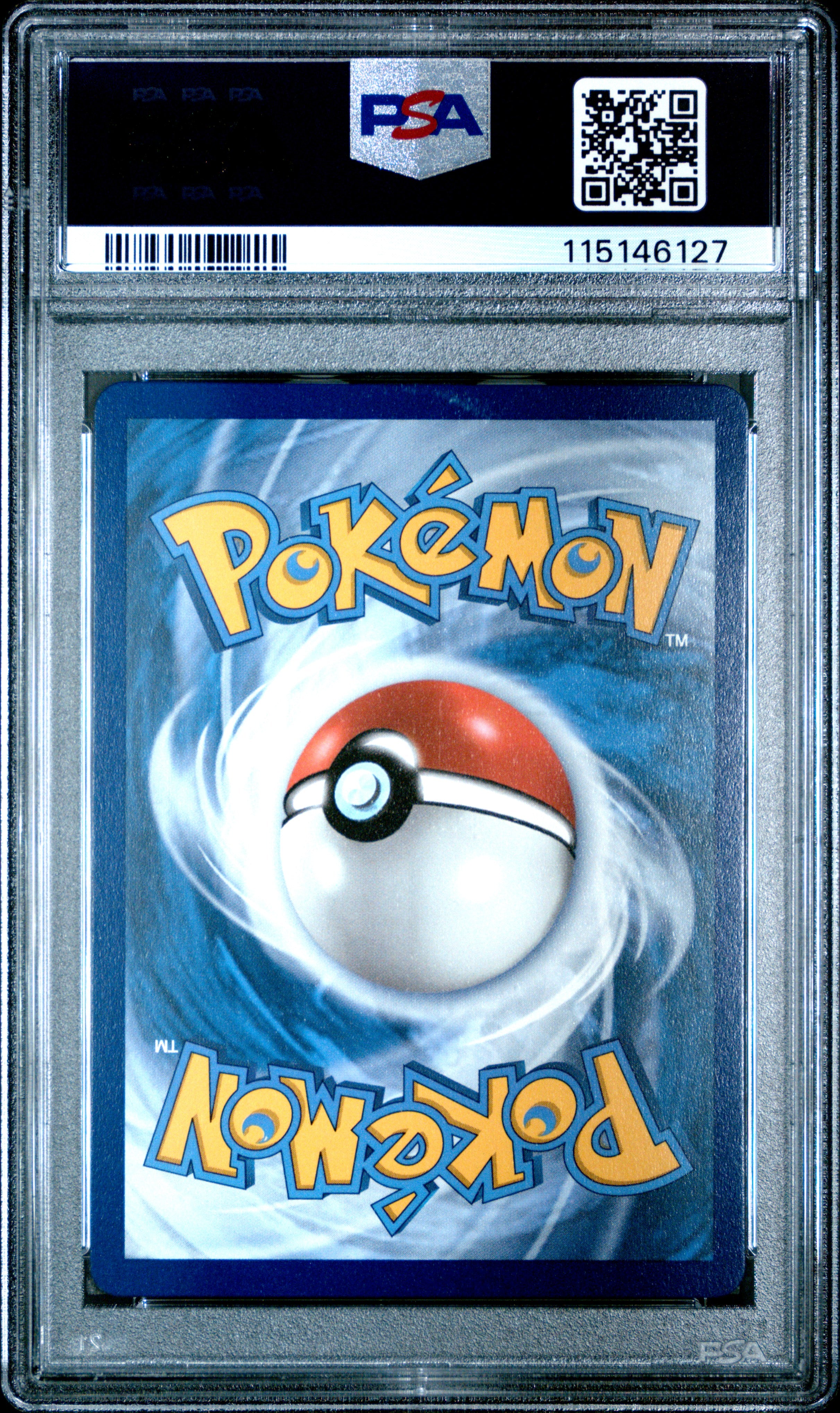 Mew V PSA 10 - Fusion Strike - Cert 115146127 Back