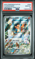 Charmander PSA 10 - SV Black Star Promo - Cert 119816728 Front
