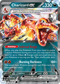 Charizard ex 125/197 - Double Rare - Obsidian Flames - Near Mint Pokemon Card