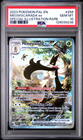 Meowscarada ex PSA 10 Front - Paldea Evolved