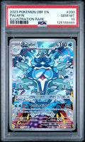 Palafin PSA 10 Front - Obsidian Flames