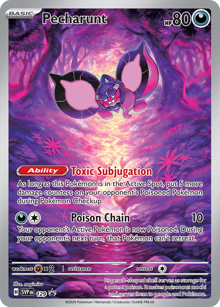 Pecharunt SVP129 - Pokemon Promo - Near Mint Pokemon Card