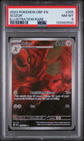Scizor PSA 8 Front - Obsidian Flames