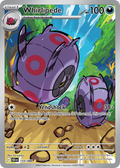 Whirlipede 133/086 BLK - Illustration Rare - Black Bolt - Near Mint Pokemon Card