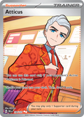 Atticus 134/131 - Full Art - Prismatic Evolutions - Near Mint Pokemon Card