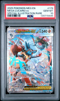 Mega Lucario ex PSA 10 - Mega Evolution - Cert 139719445 Front