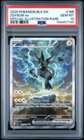 Zekrom Ex PSA 10 Front - Black Bolt