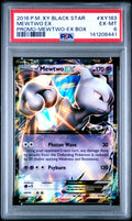 Mewtwo ex PSA 6 Front - Black Star Promo