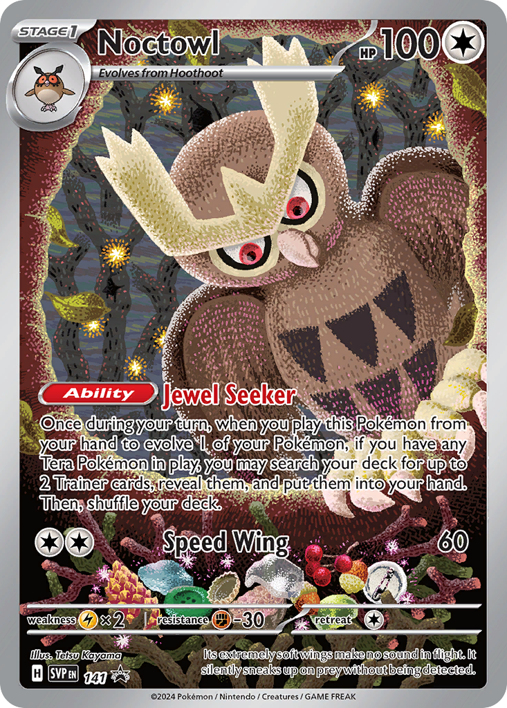 Noctowl SVP141 - Pokemon Promo - Near Mint Pokemon Card