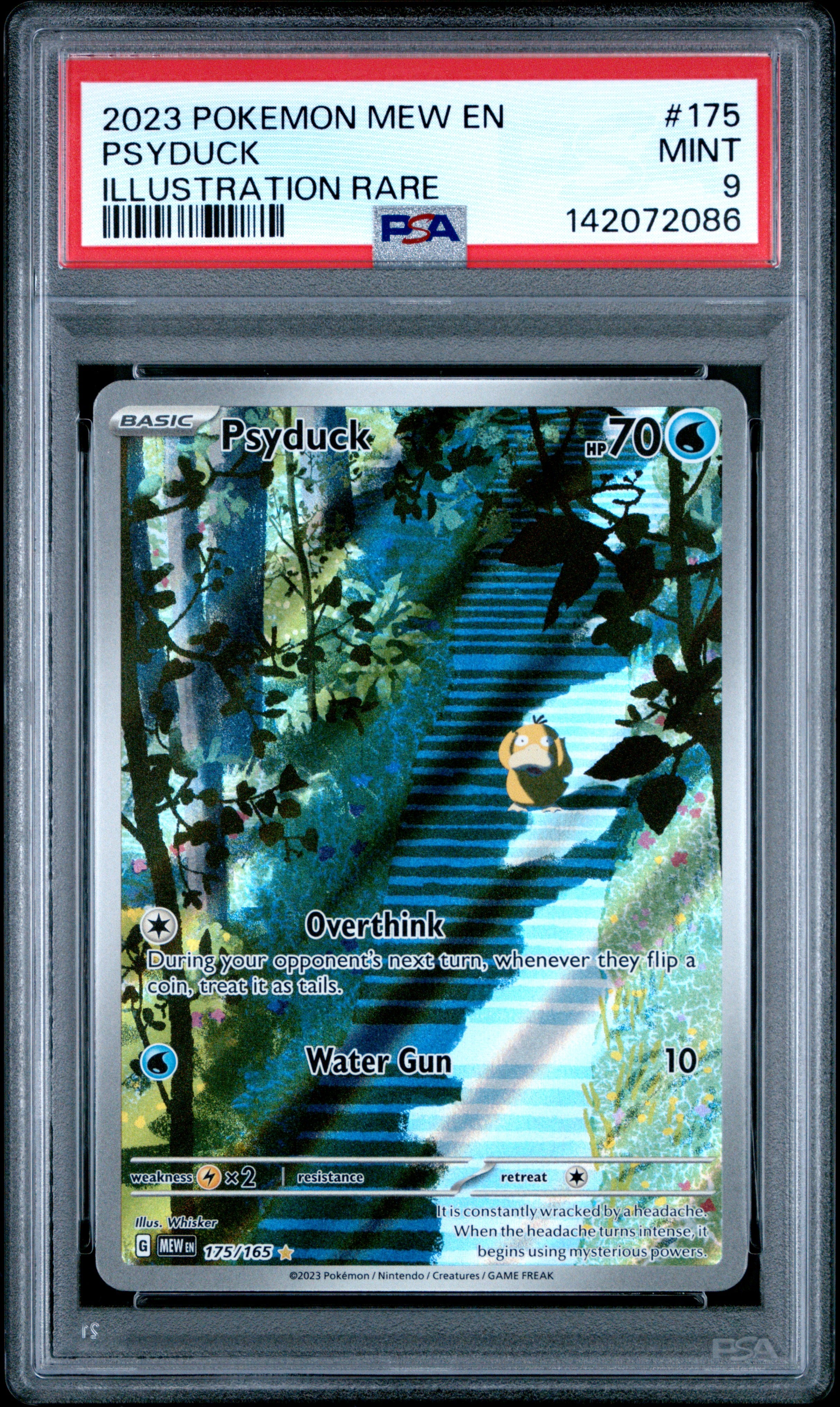 Psyduck PSA 9 Front - 151