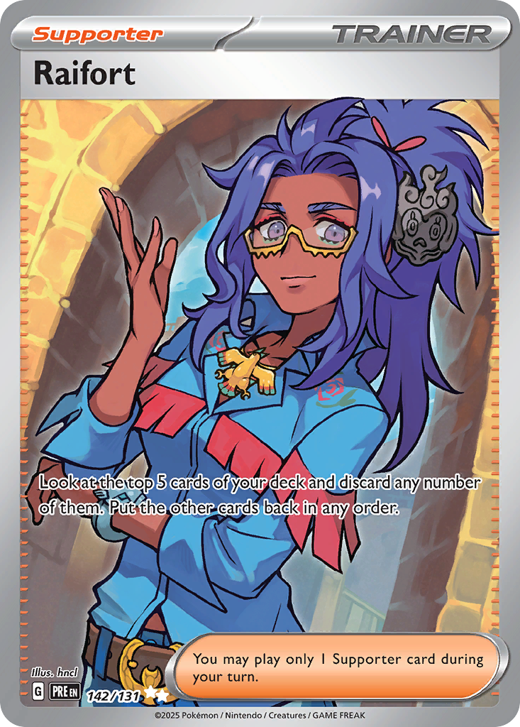 Raifort 142/131 - Full Art - Prismatic Evolutions - Near Mint Pokemon Card