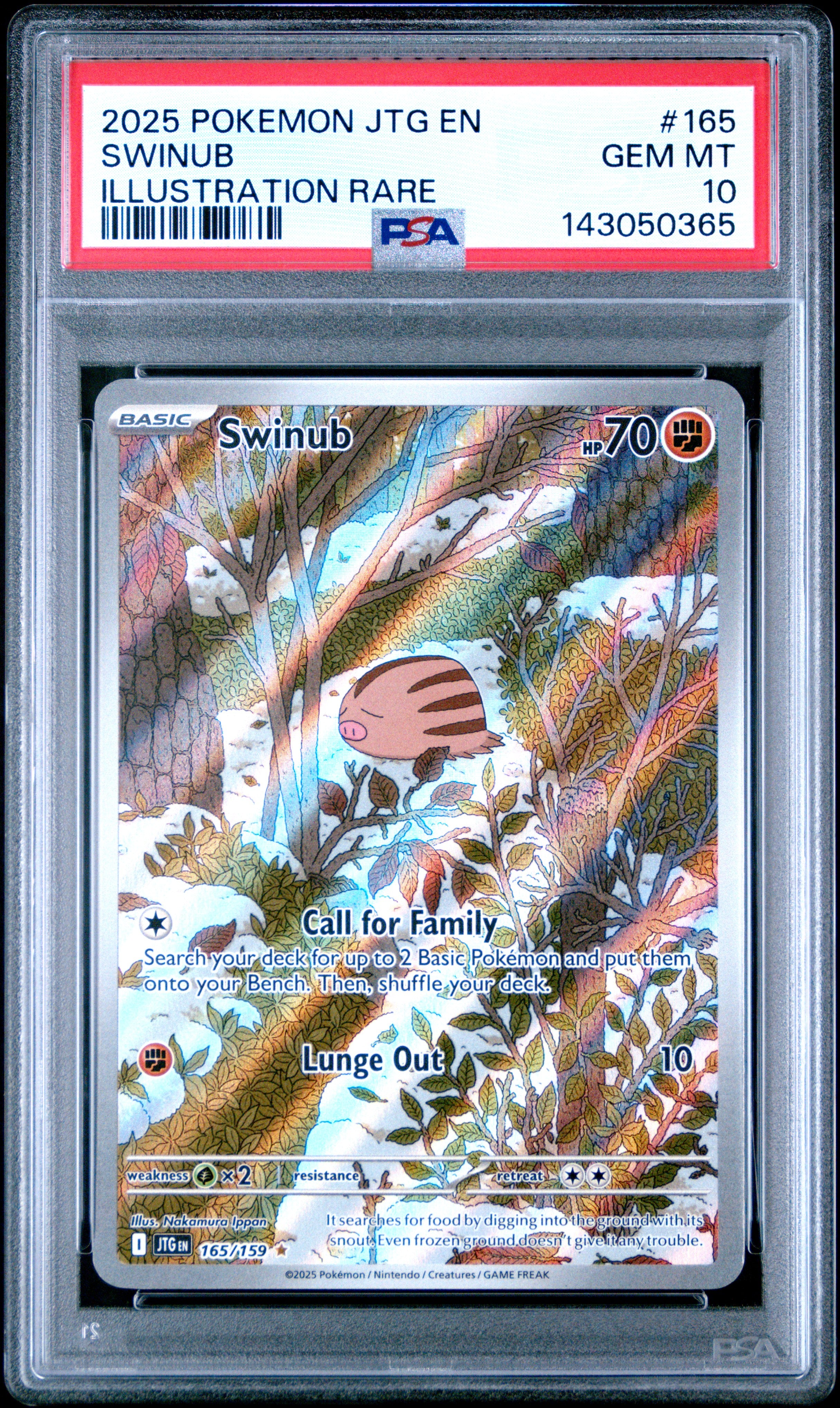 Swinub PSA 10 Front - Journey Together