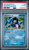 Swampert Ex PSA 6 - EX Crystal Guardians - Cert 144830107 Front