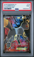 Umbreon Ex PSA 9 Front - Fates Collide