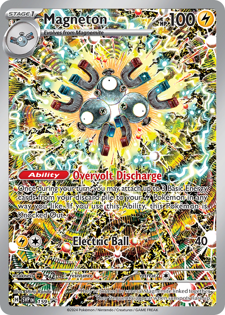 Magneton SVP159 - Pokemon Promo - Near Mint Pokemon Card