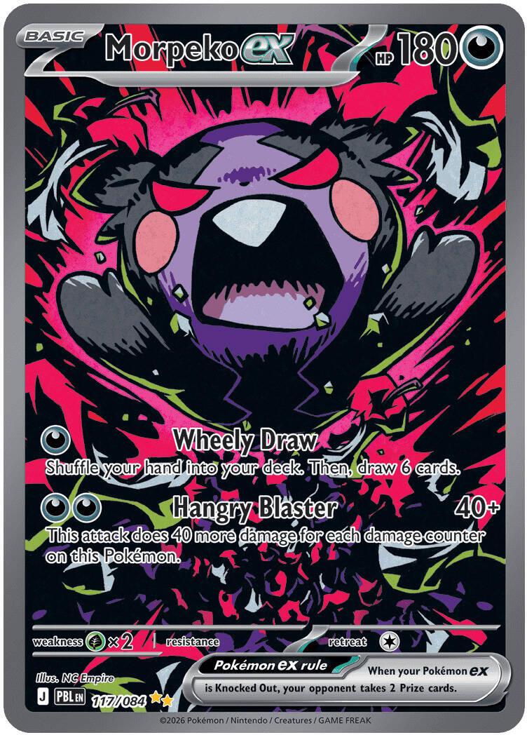 Morpeko ex | Pitch Black | Special Illustration Rare