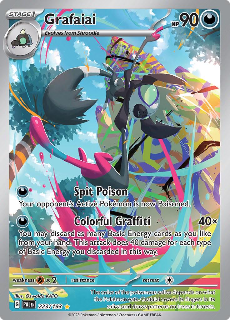 Grafaiai | Paldea Evolved | Illustration Rare