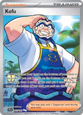 Kofu 165/142 - Full Art - Stellar Crown - Near Mint Pokemon Card