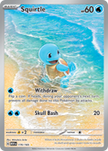 Squirtle 170/165 - Illustration Rare - S&V 151 - Near Mint Pokemon Card