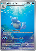 Wartortle 171/165 - Illustration Rare - S&V 151 - Near Mint Pokemon Card