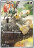 Cutiefly 172/162 - Illustration Rare - Temporal Forces - Near Mint Pokemon Card