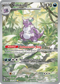 Nidoking 174/165 - Illustration Rare - S&V 151 - Near Mint Pokemon Card