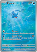 Phione 175/167 - Illustration Rare - Twilight Masquerade - Near Mint Pokemon Card