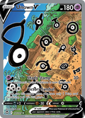 Unown V 177/195 - Silver Tempest - Near Mint Pokemon Card