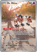 Mr. Mime 179/165 - Illustration Rare - S&V 151 - Near Mint Pokemon Card