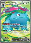 Venusaur ex 182/165 - Full Art - S&V 151 - Near Mint Pokemon Card