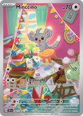 Minccino 182/162 - Illustration Rare - Temporal Forces - Near Mint Pokemon Card