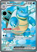 Blastoise ex 184/165 - Full Art - S&V 151 - Near Mint Pokemon Card