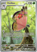 Vivillon 193/191 - Illustration Rare - Surging Sparks - Near Mint Pokemon Card
