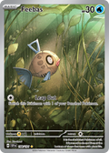 Feebas 198/191 - Illustration Rare - Surging Sparks - Near Mint Pokemon Card