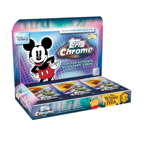 2026 Topps Chrome Disney Hobby Box English - QollectorAU