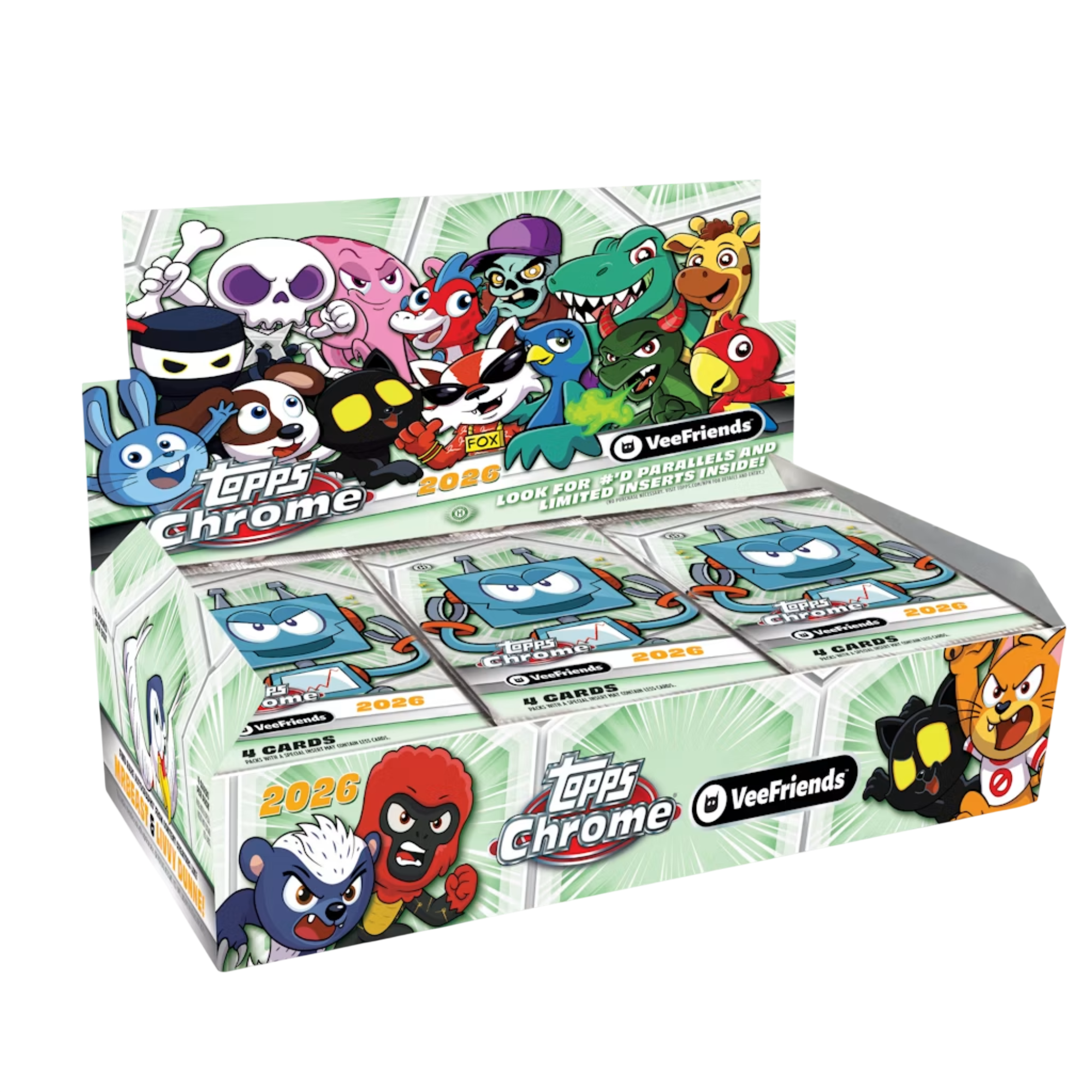2026 Topps Chrome VeeFriends Hobby Box English - QollectorAU
