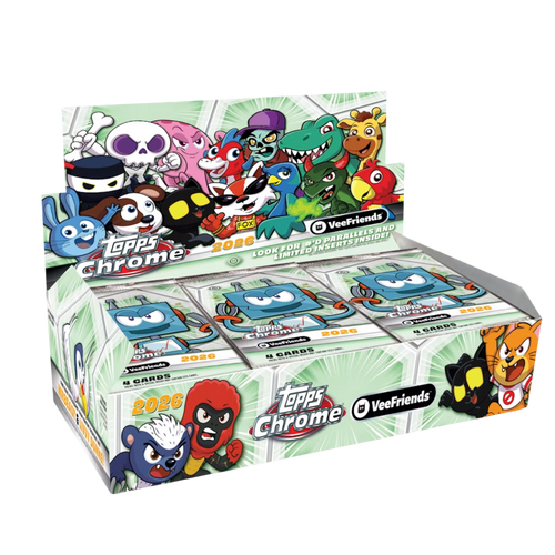 2026 Topps Chrome VeeFriends Hobby Box English - QollectorAU