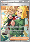Hassel 205/167 - Full Art - Twilight Masquerade - Near Mint Pokemon Card