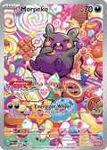 Morpeko 206/182 - Illustration Rare - Paradox Rift - Near Mint Pokemon Card