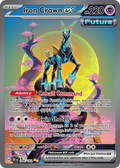Iron Crown ex 206/162 - Special Illustration Rare - Temporal Forces - Near Mint Pokemon Card