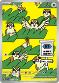 Pidgey 207/197 - Illustration Rare - Obsidian Flames - Near Mint Pokemon Card