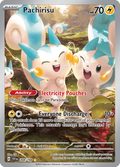 Pachirisu 208/198 - Illustration Rare - Scarlet & Violet Base - Near Mint Pokemon Card