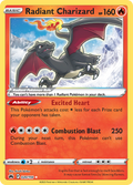 Radiant Charizard 020/159 - Radiant Rare - Crown Zenith - Near Mint Pokemon Card