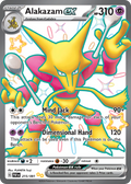 Alakazam ex 215/091 - (Shiny Full Art - Paldean Fates - Near Mint Pokemon Card