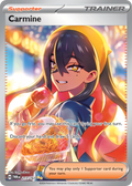 Carmine 217/167 - Special Illustration Rare - Twilight Masquerade - Near Mint Pokemon Card